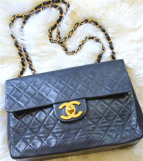 chanel jumbo flap bag measurements|vintage jumbo chanel bag.